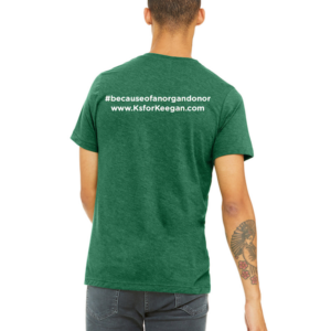 Color T-Shirt w/ White Logo (Youth) - Image 4