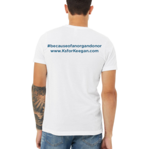 White T-Shirt w/ Color Logo - Image 2